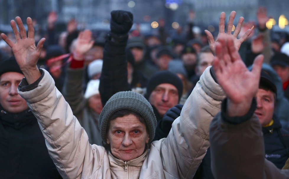 Demonstrace v Bělorusku