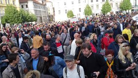 Demonstrace v Brně