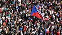 Protivládní demonstrace na Václavském náměstí (3. 9. 2022) se účastnilo 70 000 lidí Protivládní demonstrace na Václavském náměstí (3. 9. 2022) se účastnilo 70 000 lidí
