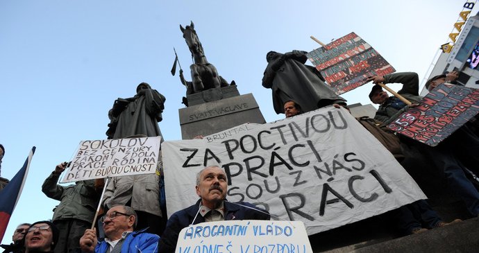 V Česku propukly demonstrace proti současné vládě. Pokračují již několikátý den