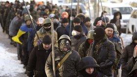 Ukrajinští "křižáci": Opozice dál protestuje proti režimu prezidenta Janukovyče