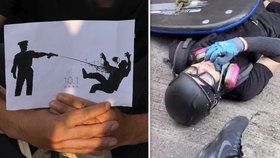 Demonstrace v Hong Kongu pokračují, protestující se staví za postřeleného studenta