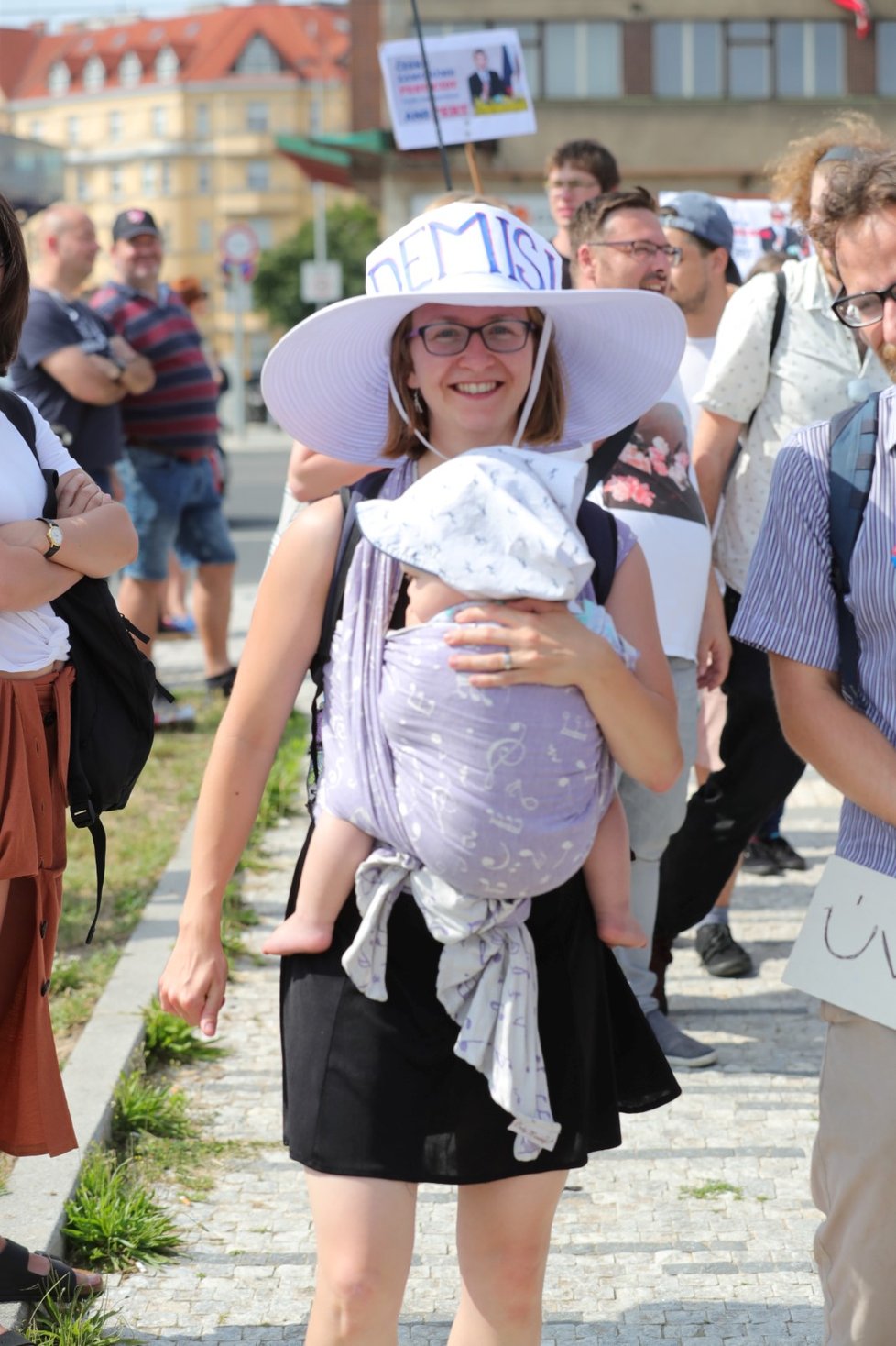 Účastníci demonstrace na Letné (23. 6. 2019)