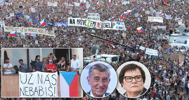 Demonstrace Letná 2019: Po konci Babiše a Benešové volalo 250 tisíc lidí 