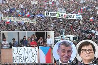 Demonstrace Letná 2019: Po konci Babiše a Benešové volalo 250 tisíc lidí