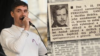 Ztratil se Ferdinand Vaněk! Kdo vytrolil demonstranty na Václavském náměstí odkazem na Václava Havla?