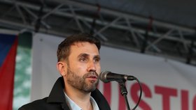 Demonstrace Milionu chvilek pro demokracii: Ondřej Havránek, syn oběti výbuchu ve Vrběticích (20. 5. 2021)