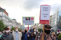 Naštvaní demonstranti na Václaváku: Žádali nezávislost justice a demisi Benešové, chystají se další protesty