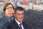 V 94 městech napříč celou republikou se v pondělí chystají demonstrace proti jmenování Marie Benešové ministryní spravedlnosti.