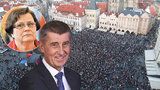 Demonstrace městy napříč republikou: Trnem v oku je Babiš a nová ministryně