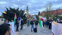 Demonstrace na podporu Palestiny (25. 10. 2023)