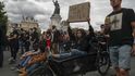 Demonstrace Black Lives Matter v Paříži