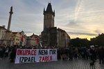 Podporovatelé Palestiny se sešli na Staroměstském náměstí