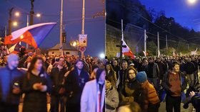 V Praze se 7. prosince sešel další protest proti vládním opatřením. Průvod z Václavského náměstí se vydal přes centrum k Úřadu vlády.