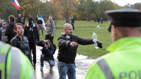 V centru Prahy proběhlo 28. října několik protestů, někteří z demonstrantů se pak vydali na Letnou. Na pořádek stále dohlíží policie.