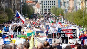 Demonstrace proti vládě! Václavské náměstí má zaplnit tisíce lidí
