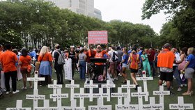 Pochod za naše životy: Velká akce ve Washingtonu za zpřísnění pravidel pro držení střelných zbraní (11.6.2022)