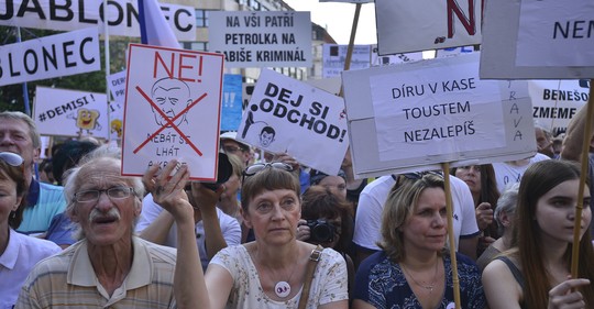 Andrej Babiš: Demonstranti za mou demisi se mýlí a křičí nepravdy