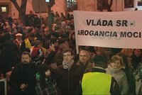 Nejsme ovce, protestovaly dva tisíce lidí v Bratislavě