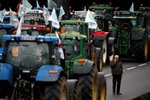 demonstrace farmářů proti kritice agrikultury ve Francii