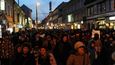 Demonstrace proti korupci v Bratislavě