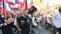 Demonstrace Česko proti vládě. Václavské náměstí 16. 9. 2023