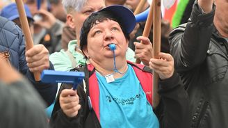 Proti chudobě a za zastropované ceny. Josef Středula svolal odborářskou demonstraci na Václavské náměstí