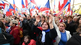 Zápisky z demonstrace na Václaváku: Vzkříšení mrtvol, festival bizáru a šíření proruských pravd