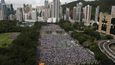 Demonstrace za posílení demokratických svobod v Hongkongu