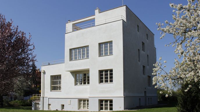 Winternitzova vila v Praze od architekta Adolfa Loose