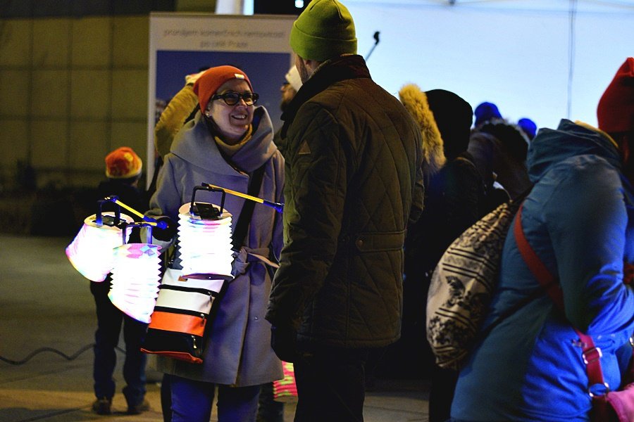 Lampionový průvod na Den dětské onkologie 2018