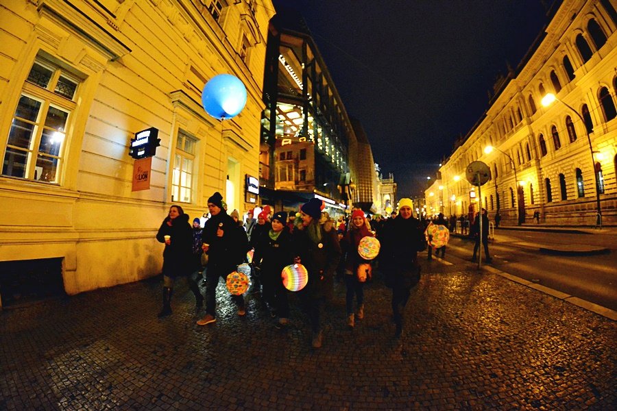 Lampionový průvod na Den dětské onkologie 2018