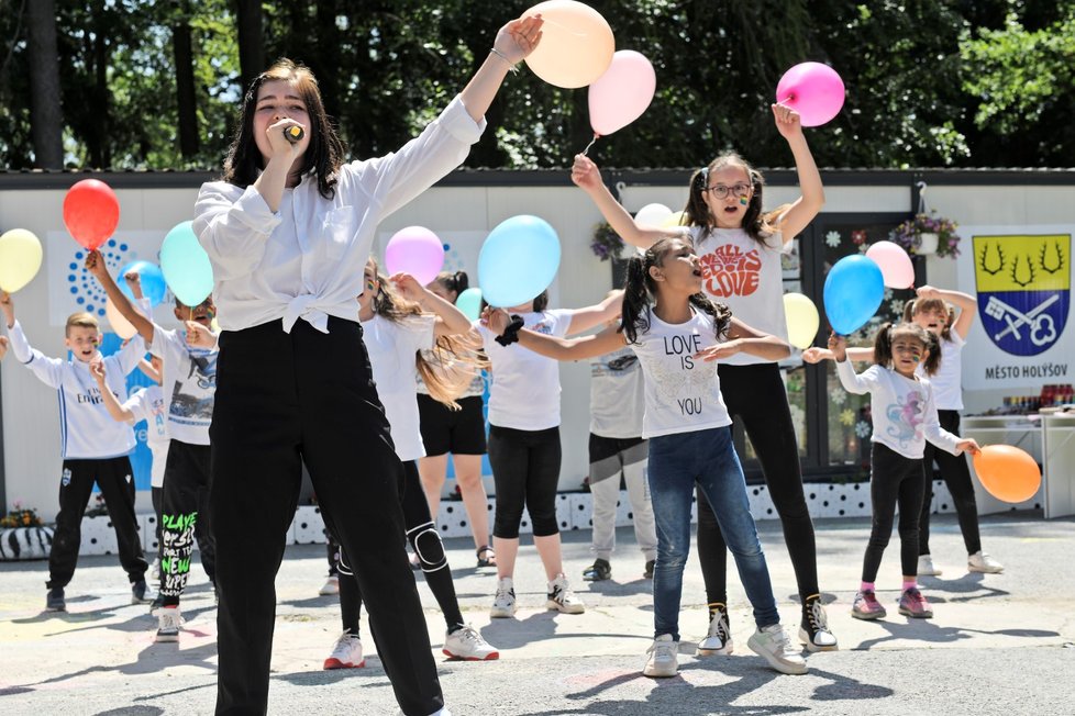 Den pro děti ukrajinských uprchlíků (3. června 2023 Holýšov).