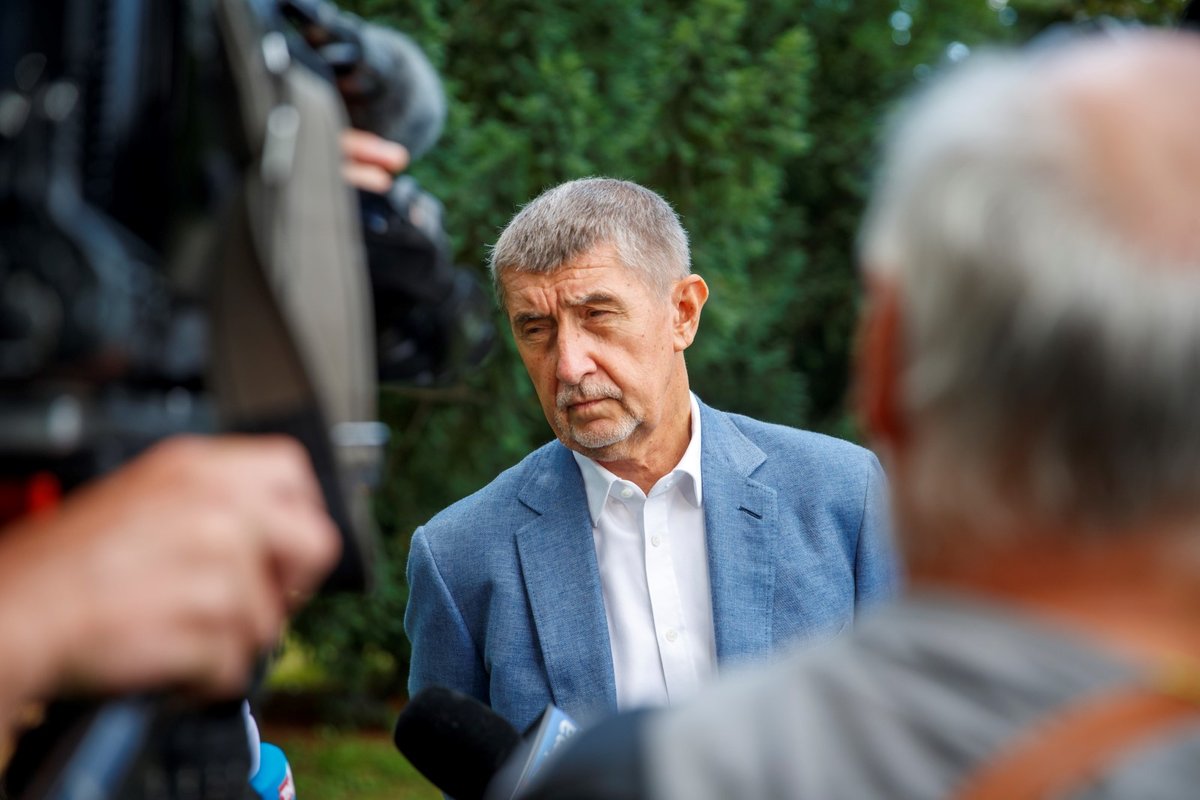 Premiér Andrej Babiš (ANO) na pražském Karlově náměstí během třetího ročníku akce Den zdraví (31. 7. 2021)