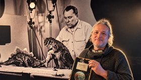 Spoluzakladatel muzea, grafický designér a autor knihy Jakub Fabel.