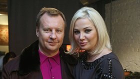 Denis Voroněnkov se svou manželkou