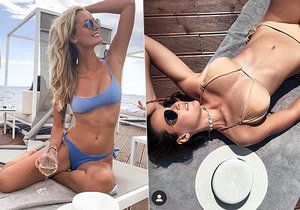 Modelky - Zuzana Stráská, Denisa Dvořáková, Kateřina Sokolová