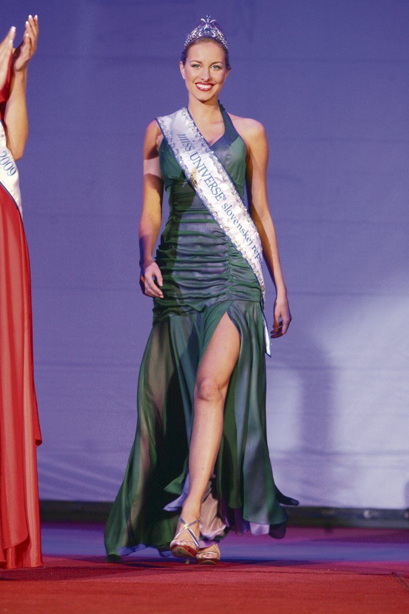 Miss Universe Slovenské republiky Denisa Mendrejová byla hvězdou módní přehlídky