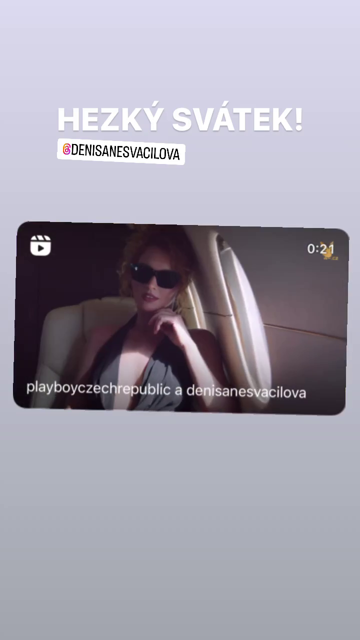 Sexy Denisa Nesvačilová v Playboyi