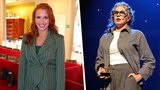 Denisa Nesvačilová k nepoznání. Šediny jí sednou víc než zrzavá!