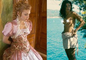 Princezna z Řachandy Denisa Pfauserová se ve filmu Prázdniny v Provence pěkně rozdováděla.