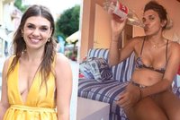 Řachanda bez příkras. Denisa Pfauserová ukázala postavu v bikinách
