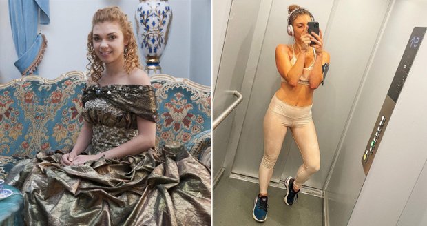 Denisa Pfauserová promočená na kost ukázala leccos...