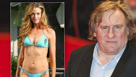 Hvězdný Gérard Depardieu: Rande v Brdech s Bond girl Denise!