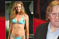 Hvězdný Gérard Depardieu: Rande v Brdech s Bond girl Denise!