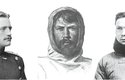 Expedice Denmark: Niels Høeg Hagen, Ludvig Mylius-Erichsen a Jørgen Brønlund (zleva)