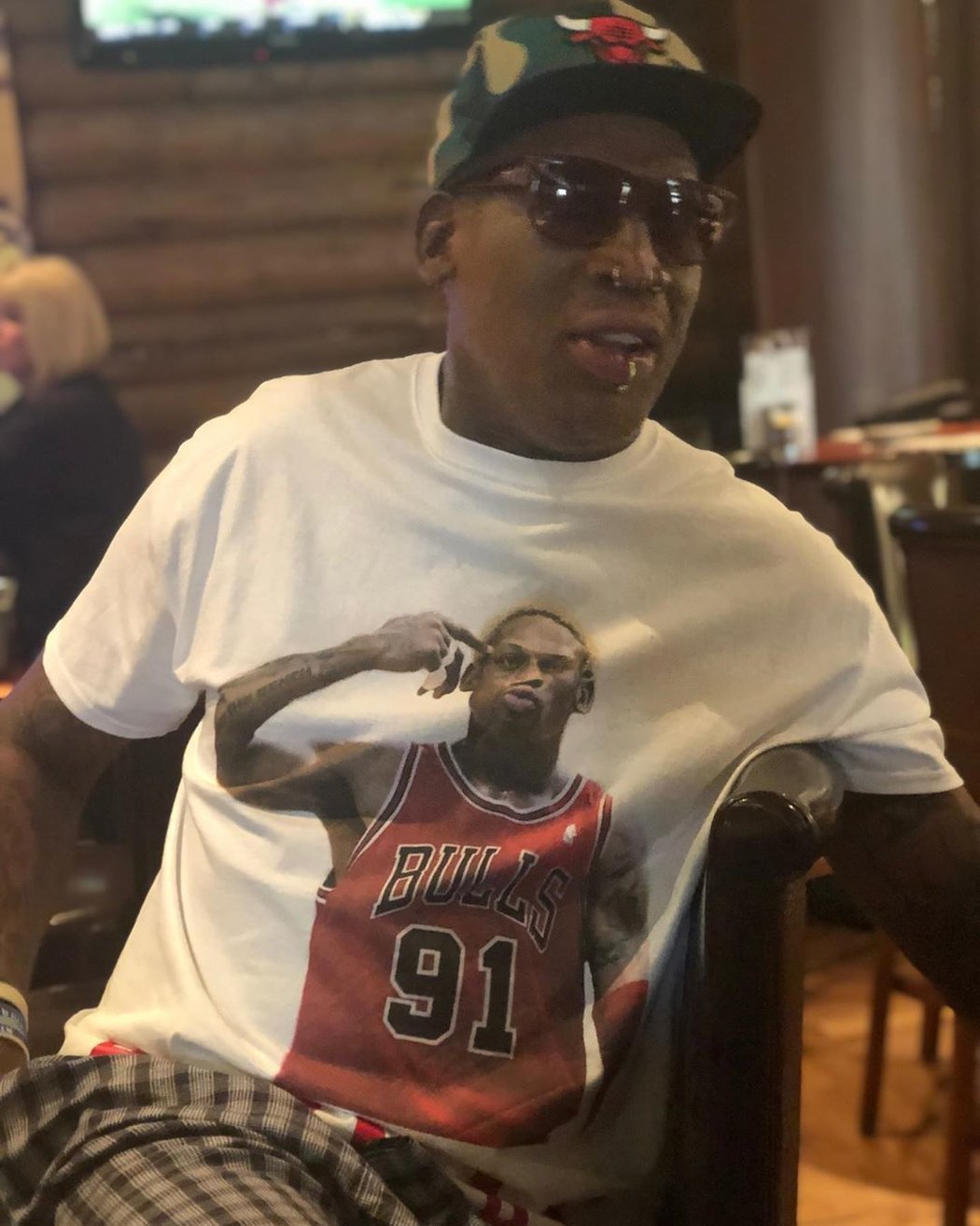 Dennis Rodman je pětinásobným šampionem a legendou NBA