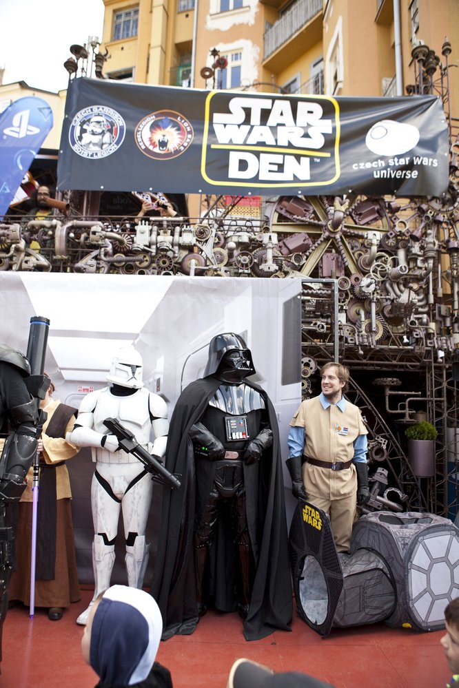 Oslavy Dne Star Wars 3. května 2015 v Praze