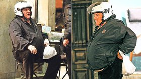 Depardieu je velký milovník jídla, což je na něm vidět. Občas se mu i stává, že se jeho bříško dere z oblečení ven.