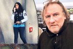 Dcera Depardieuho doprovází na cestách, přijela s ním i do Prahy